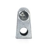 QWORK Beam Clamp, 50 Pcs 3/8" Zinc Plated Iron Safety