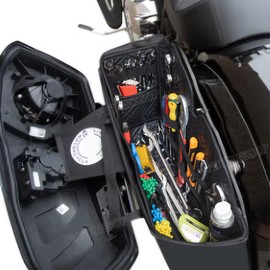 Indian Challenger Saddlebag Liners Flat Top Indian Motorcycle Pursuit Elite Saddlebag Organizer Roadmaster Elite Indian Pursuit Elite Accessories (Challenger Flat Top)