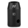 Capri Tools 11 mm Shallow Impact Socket, 1/2-Inch Drive, 6-Point,