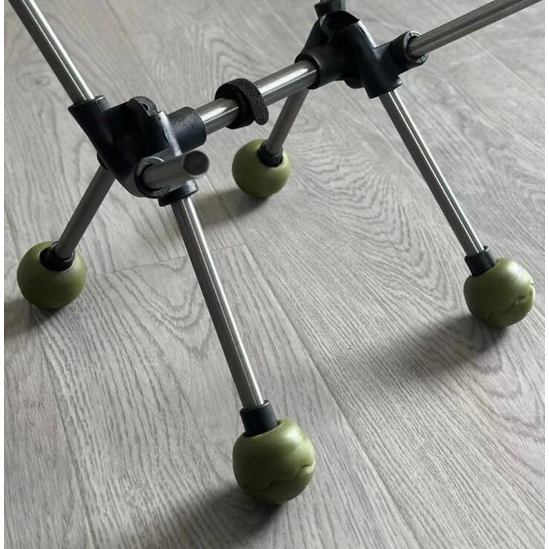 NDS Camping Chair Stabilizing Rubber Ball Feet, 55mm, Green, Durable,