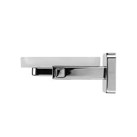 Croydex Camberwell Flexi-Fix Soap Dish, Screw or Glue