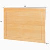 CONSDAN Wood Cutting Board for Kitchen, 16 x 12, Soild