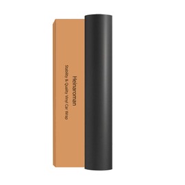 Car Wrap for Body Protection Scratch Resistance Air Release Technology 2.5 X 5FT Matte Black Automotive Vinyl Wrap