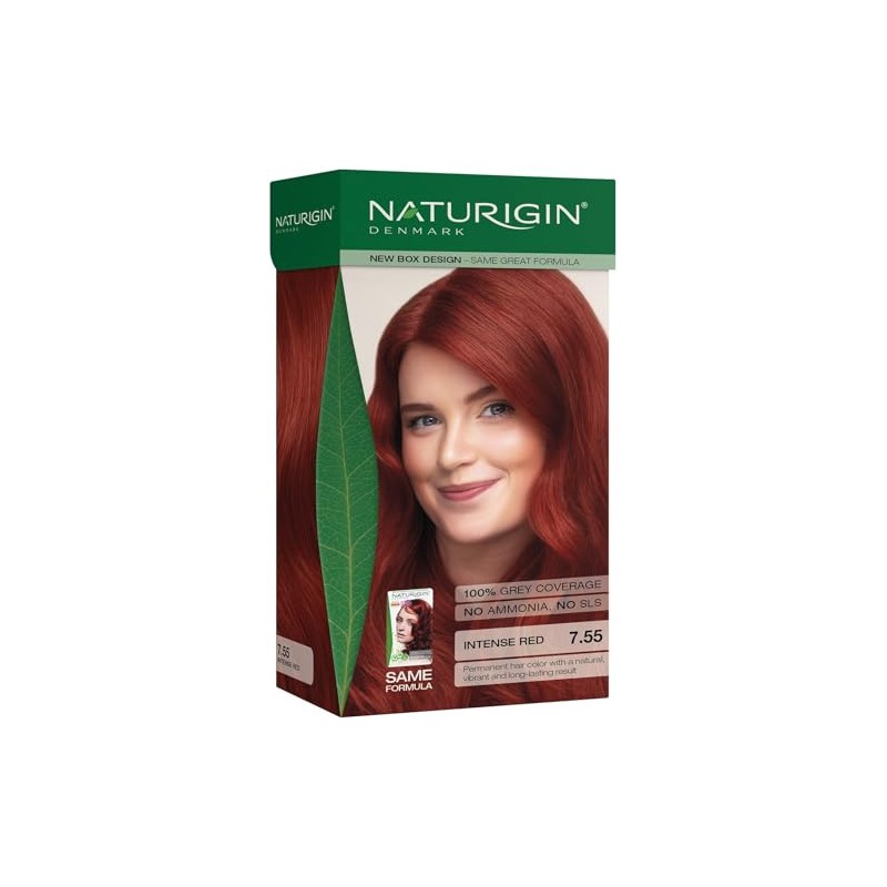 Naturigin Hair Colour - Permanent - Medium Blonde Deep Red