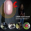 Personal Alarm for Women with LED Flashlight. Rose Gold, Small