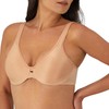 Lilyette by Bali Women's Plunge Into Comfort Keyhole Minimizer Bra,