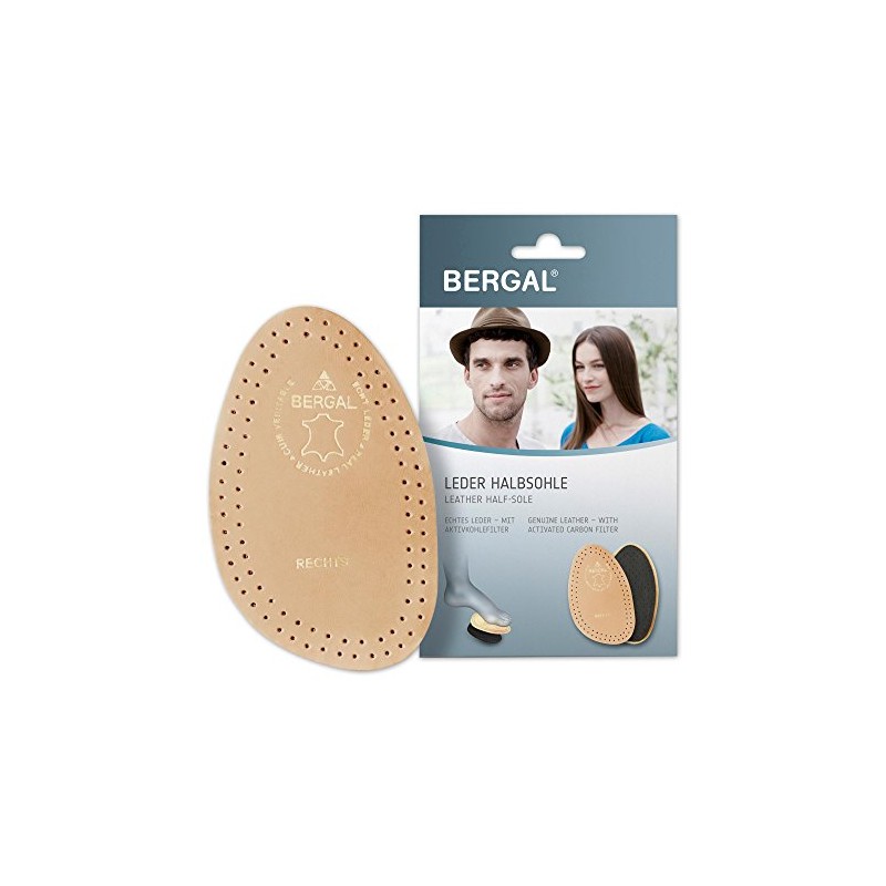 Ladies Women Leather Half Sole Size 37/38