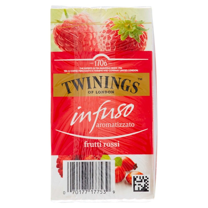 Twinings Tw Inf.20ff Frutti Rosssi, 40g