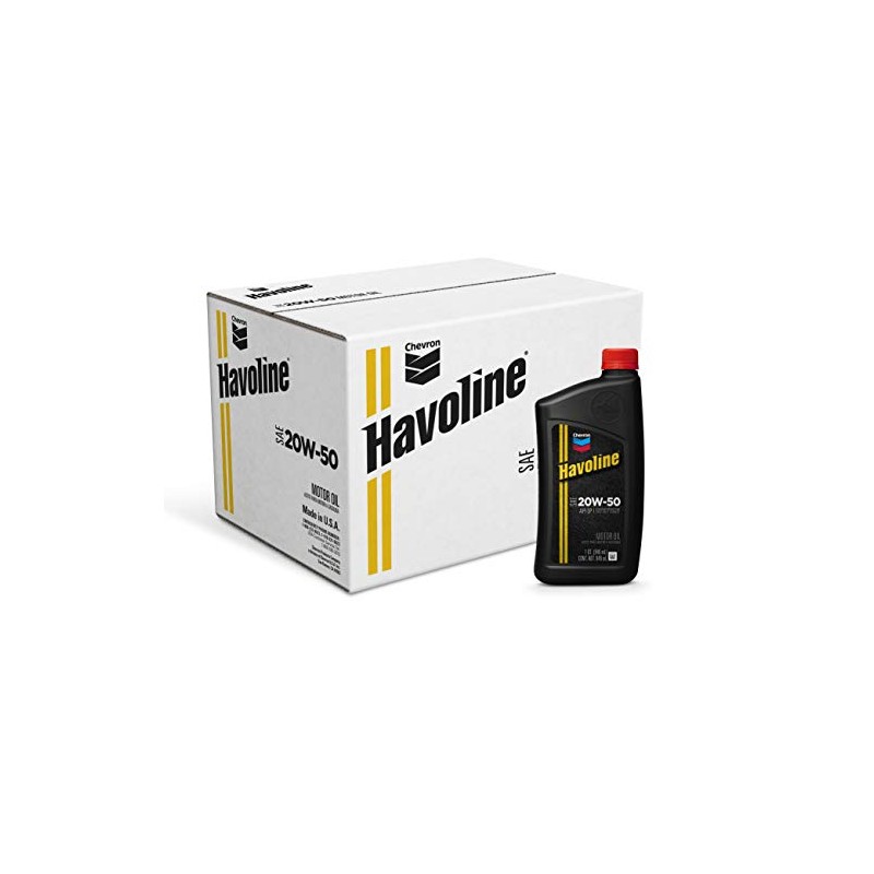 HAVOLINE (223397481-12PK 20W-50 Motor Oil - 1 qt. (Pack of