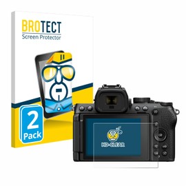 BROTECT Screen Protectors for Nikon Z50 II Ultra Clear Pack of 2