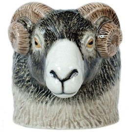 Quail Ceramics - Swaledale Ram Face Egg Cup