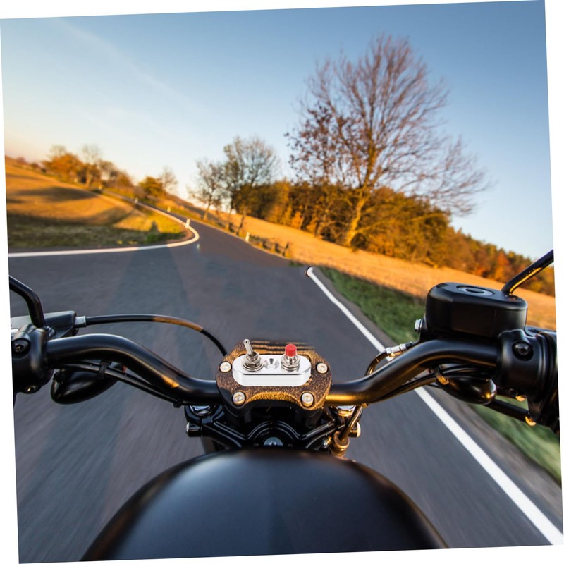 ULTECHNOVO Motorcycle Handlebar Switch Combination Ignition and Horn Switch for