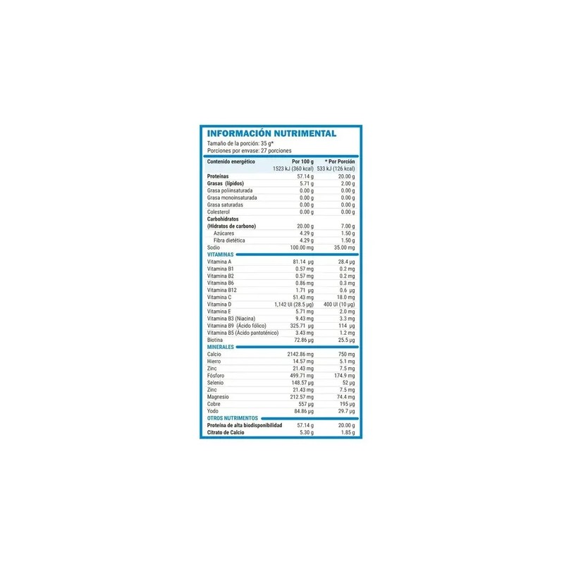 Fórmula Br 945 Gr Plenlife Sabor Vainilla