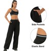 Move With You Yoga Pants Women Wide Leg Pants Stretch