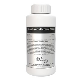 Denatured Alcohol | Multi-Purpose Solvent & Cleaner | Ideal for Paint Thinning, Surface Preparation, and Industrial Applications | (1000mL (32 Fl Oz))