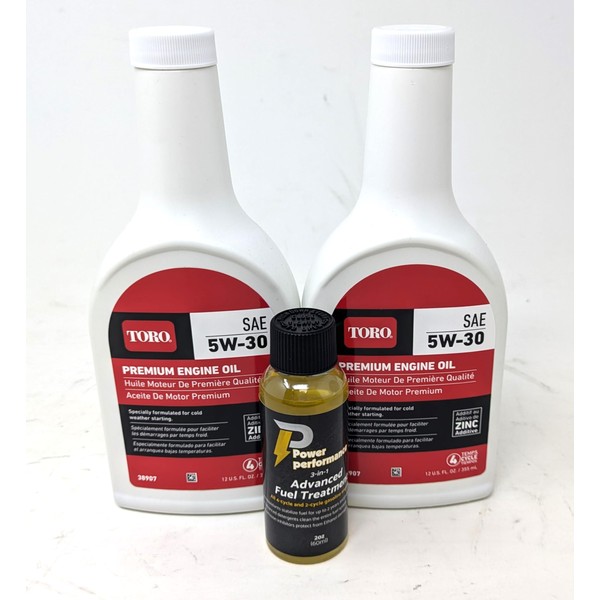 Toro Pack of 2 38907 SAE 5W-30 Premium Engine Oil