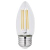 Feit Electric LED Chandelier Bulbs 60W Equivalent, E26 Medium Screw