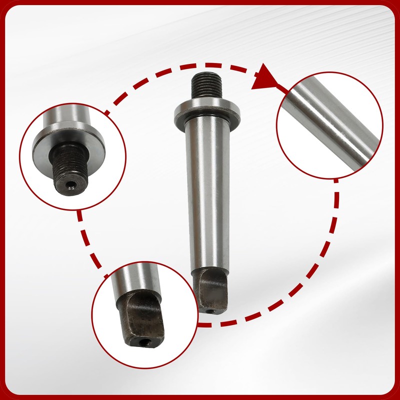 findmall MT MT2 Adapter 2MT Shank To 3/8"-24 Threaded Drill