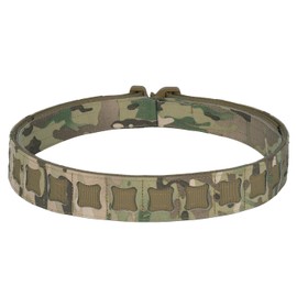 BOMTURN Molle Tactical Duty Belt,2 In 1 Quick Release Battle Belt EDC Gun Belt Rigger for Police Law Enforcement Security Men