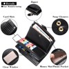 SENDEFN Women's Long Wallet, Bi-fold Wallet, Genuine Leather, Large Capacity,