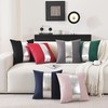 TAOSON Pack of 2 Velvet Decorative Throw Pillow Covers Navy