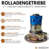 Roller Shutter Gear 3:1 - Crank Gear [Freewheel Right] for