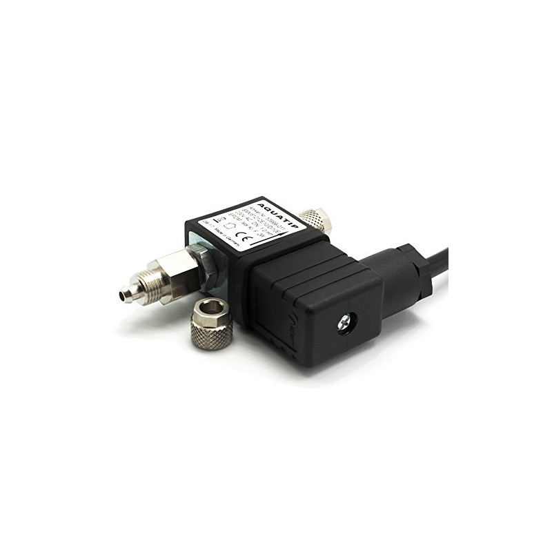 CO2 Night Shut-Off 2-in-1 Solenoid Valve with Backflow Protection Hum-Free