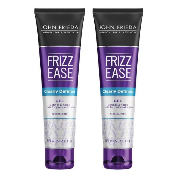 John Frieda Frizz-Ease Gel Clearly Defined 5 Ounce (145ml) (2 Pack)