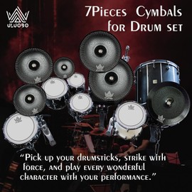 ULUOBO Low Volume Cymbal Pack 7 Pieces