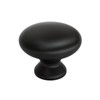 Banqin 30 Pack Black Cabinet Knobs Kitchen Dresser Knobs Round