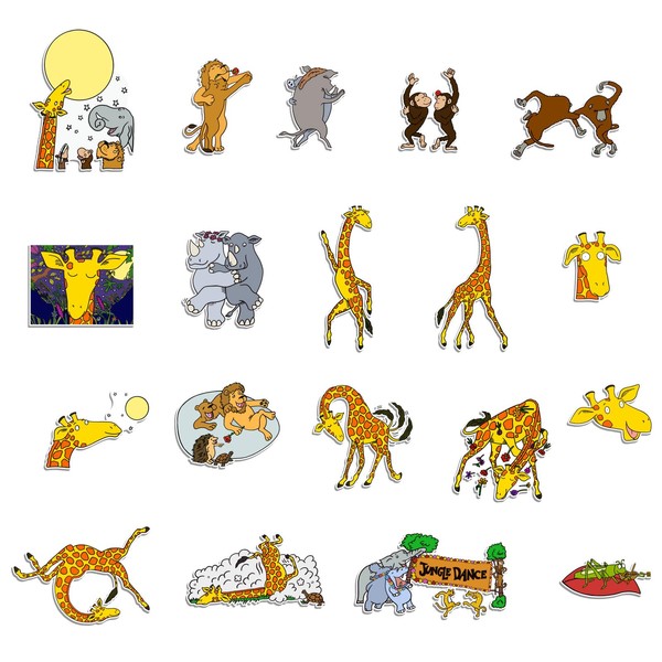 Thryvomniq Giraffes Can't Dance Felt Story Board Pieces Toddler Storytelling