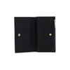 Coccinelle Metallic Soft, black, Zip Wallet