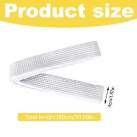 2-Piece 180 cm Judo Belt Judo Karate Belt Martial Arts Karate Judo Cotton Thick Fabric for Children Professional Karate Aikido Belt for Children Adults Martial Arts Belt