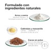 Polvo matificante, control de grasa, Avena, Arroz, Caléndula, Vitamina C,