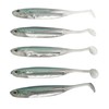5Pcs Simulated Soft Fish Bait 3D Eyes Environmentally Friendly Silicone
