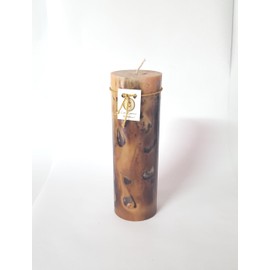 Handmade Long Burning Sandalwood Pillar Candles (Large)