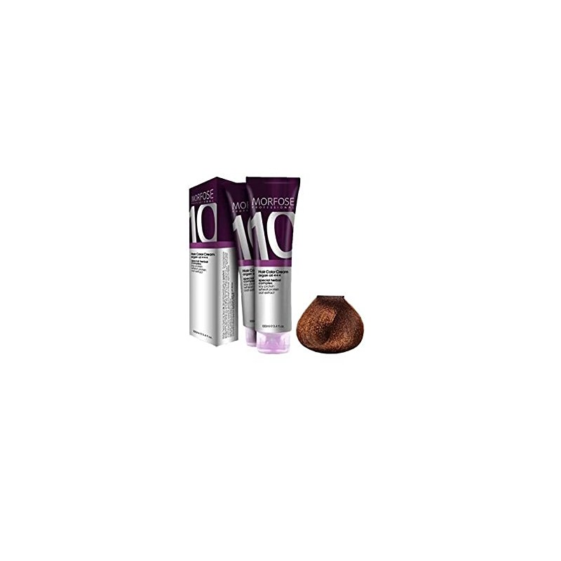 Morfose 10 Professional Hair Colour Cream 100 ml, No. 6.34