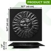 BETONEX Moon Sun Garden Stone Stepping Mold Pathmaker Mold Concrete