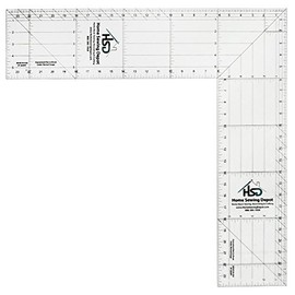 Home Sewing Depot 24 Inch Folding Square Ruler