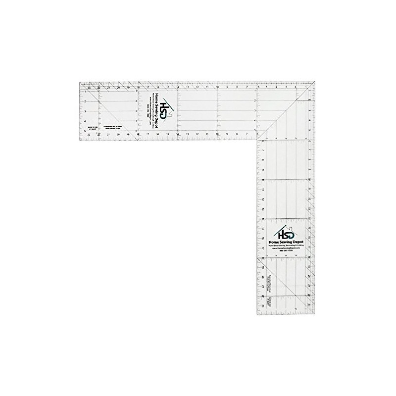 Home Sewing Depot 24 Inch Folding Square Ruler