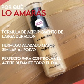 Maquillaje Liquido Truly Matte | L.a. Colors Original