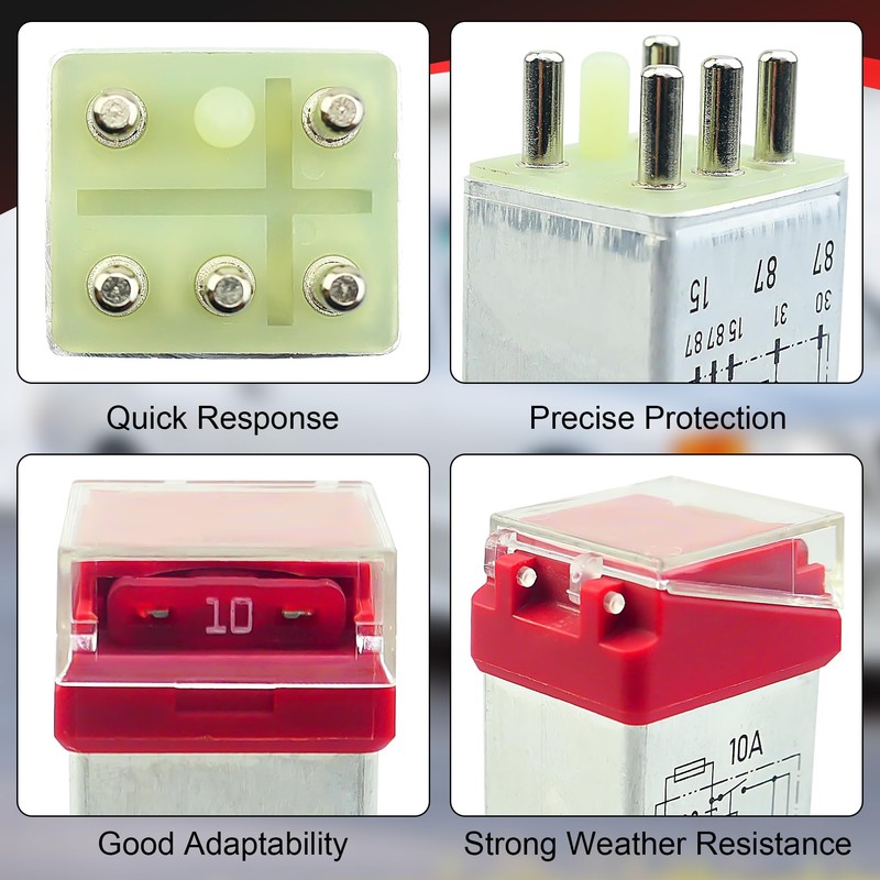 2015400845 Overload Protection Relay Fit for Mercedes R107 W123 W124