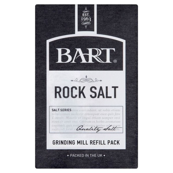 Bart Rock Salt Refill (95 g) - Pack of 6