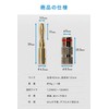 NOSTALSIC Banana Plugs Red + White Set Solderless 24k Gold-Plated