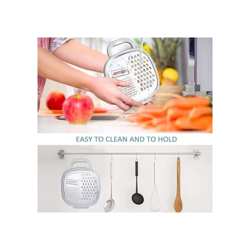 Grater Easy to Use Graters for Kitchen with Container &