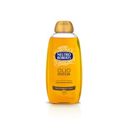 Neutro Roberts Shower Oil with Argan Oil, Ideal for Sensitive Skin, Nourishing and Moisturising Formula for Soft and Healthy Skin, Cleans Nails Free, 250ml Bottle