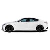 SlickMod Chrome Delete Blackout Vinyl Overlay for 2021-2022 Lexus is