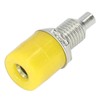 100Pcs Banana Socket M6 4mm Good Transmission Excellent Manufacture Electrical