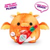 Snackles Series 1 Dragon (Tabasco), Surprise Medium Plush, Ultra Soft