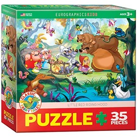 EuroGraphics Little Red Riding Hood (35 Piece) Puzzle, Multi